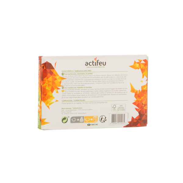 Allume-feu sécable en bois compressé – Image 2