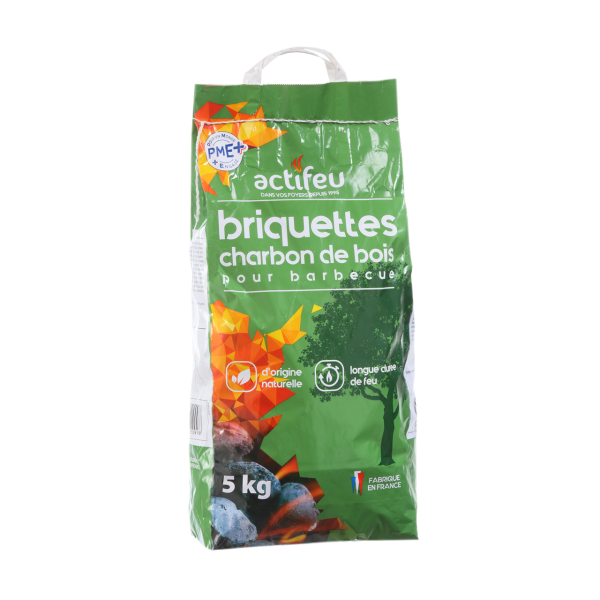 Briquettes de barbecue à base de charbon de bois - 5 Kgs