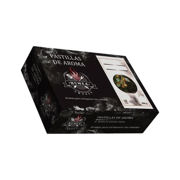 Bois naturel de fumage arôme CHÊNE ET WHISKY (cubes compressés) - Boîte de 200 Grs – Image 2