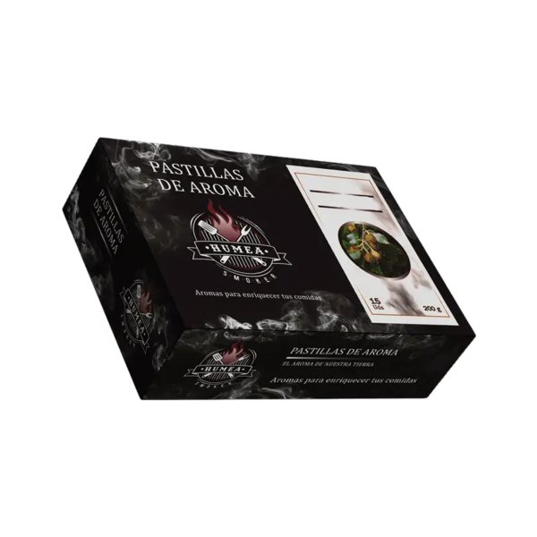 Bois naturel de fumage arôme THYM (cubes compressés) - Boîte de 200 Grs – Image 2